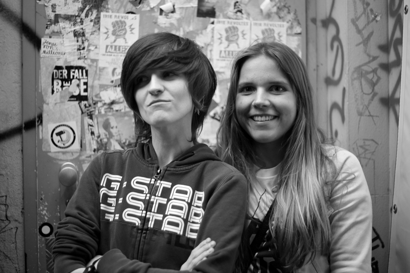 Jo & I at the frestyl launch at FWTB. Photo credit - Jesse Chan-Norris