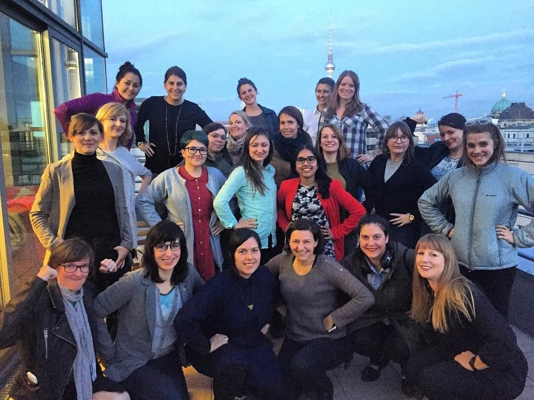 Berlin Geekettes @leaninorg workshop #power #pose