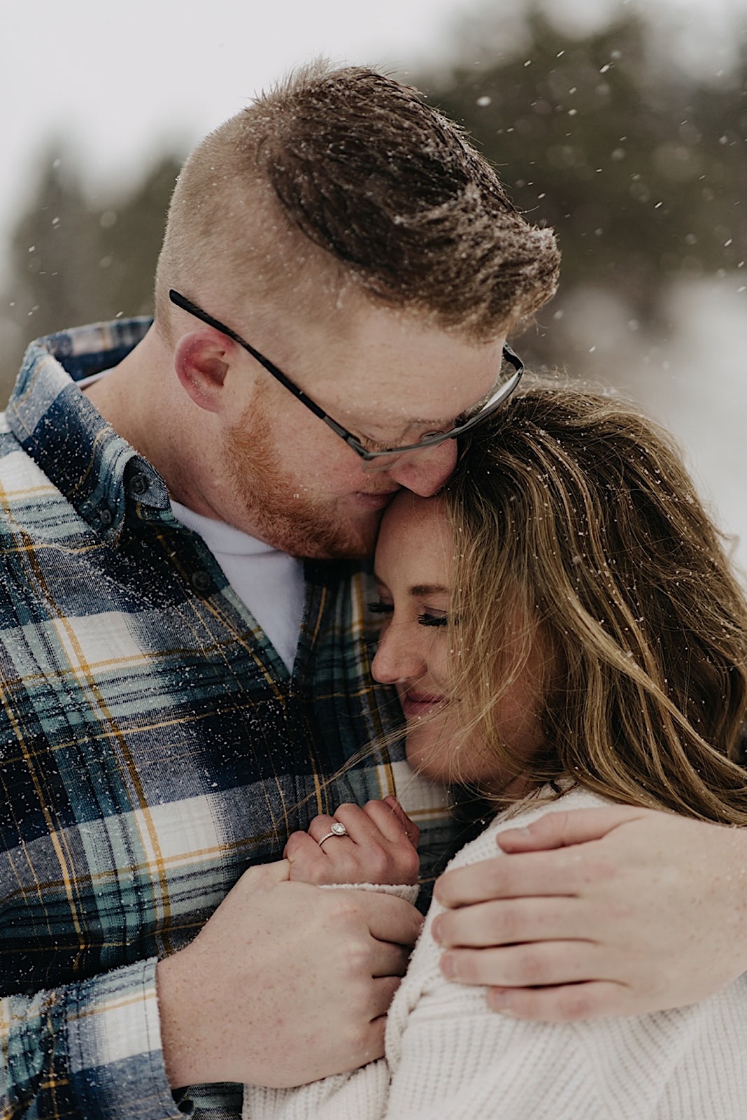  St. Mary's Glacier Hike, St. Mary's Glacier Snowy Engagement Photos, Berthod Pass Engagement Photos, Winter Park Colorado Engagement Photos, Hiking Engagement Session, Winter Park Photographer, Estes Park Photographer, Winter Park Wedding, Winter Pa