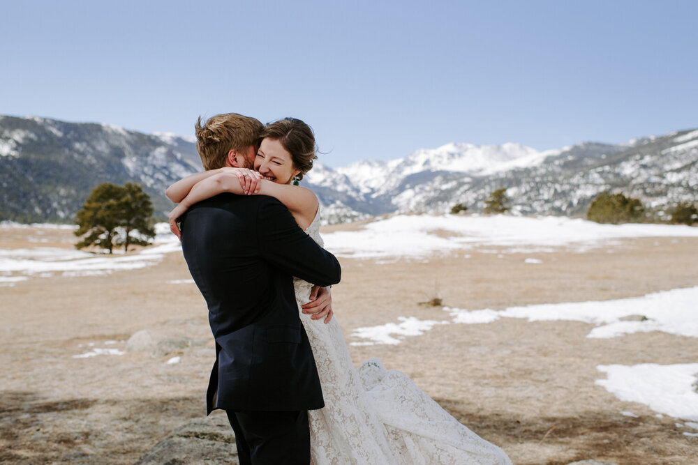   Rocky Mountain National Park, Estes Park Colorado, Rocky Mountain National Park Winter Elopement, RMNP Elopement Photographer, rmnp, rmnp wedding, rocky mountain national park wedding, estes park wedding photographer, elope in a national park, colo