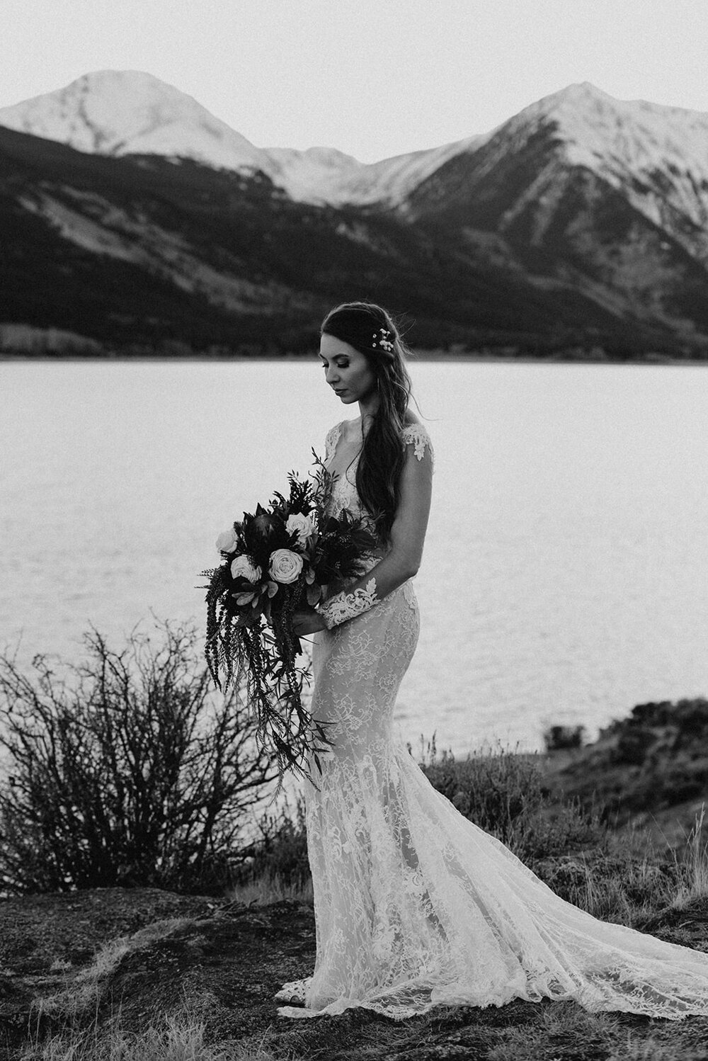   intimate twin lakes wedding, independence pass wedding, airbnb wedding, airbnb elopement, twin lakes elopement, aspen wedding photographer, wolf den elopement, colorado wedding photographer, colorado elopement, colorado destination wedding, adventu