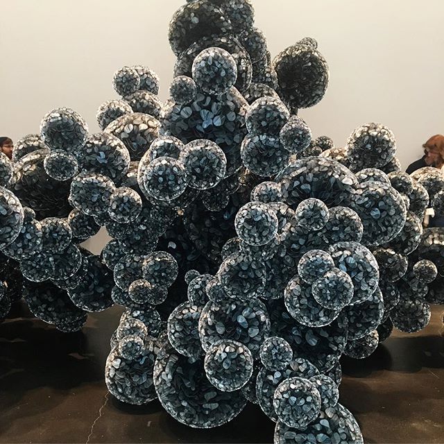Absolutely stunning exhibit by Tara Donovan @mca_denver. #lastdaytoseeit