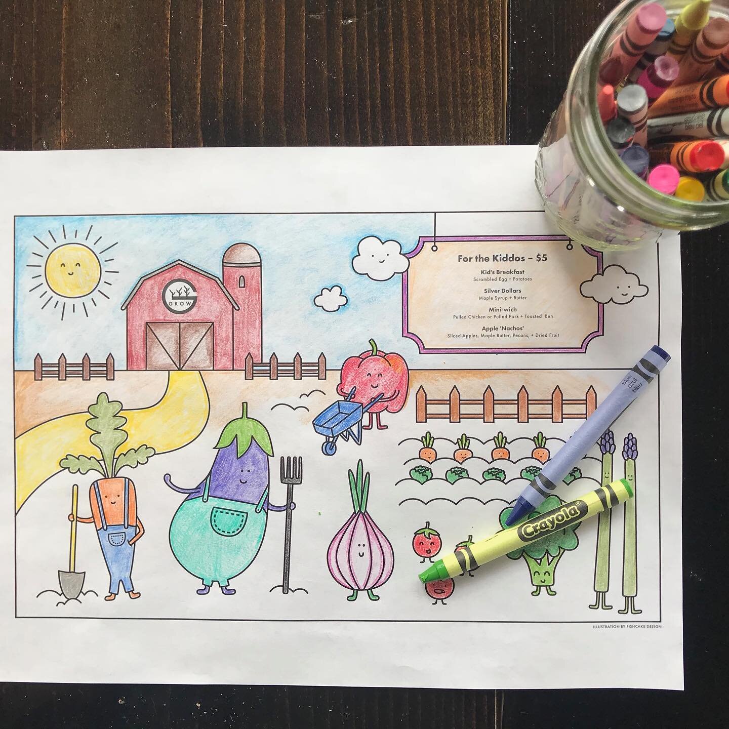 New blog post- We do our best to create a kid friendly dining experience!

A thank you to @tater__tats  @fishcakedesign for your kid friendly veggie artwork! 🥕 🥒
