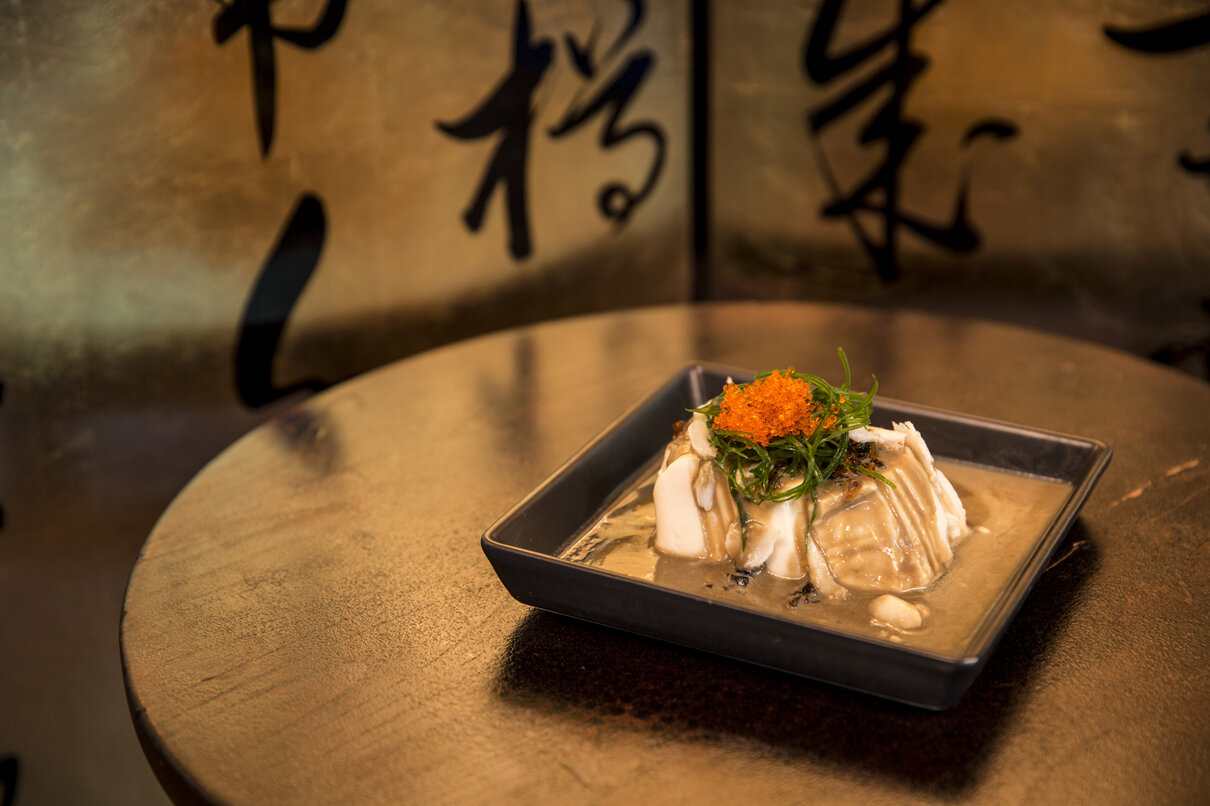 Tofu with Century Egg &amp; Crab Meat | 皮蛋蟹肉豆腐