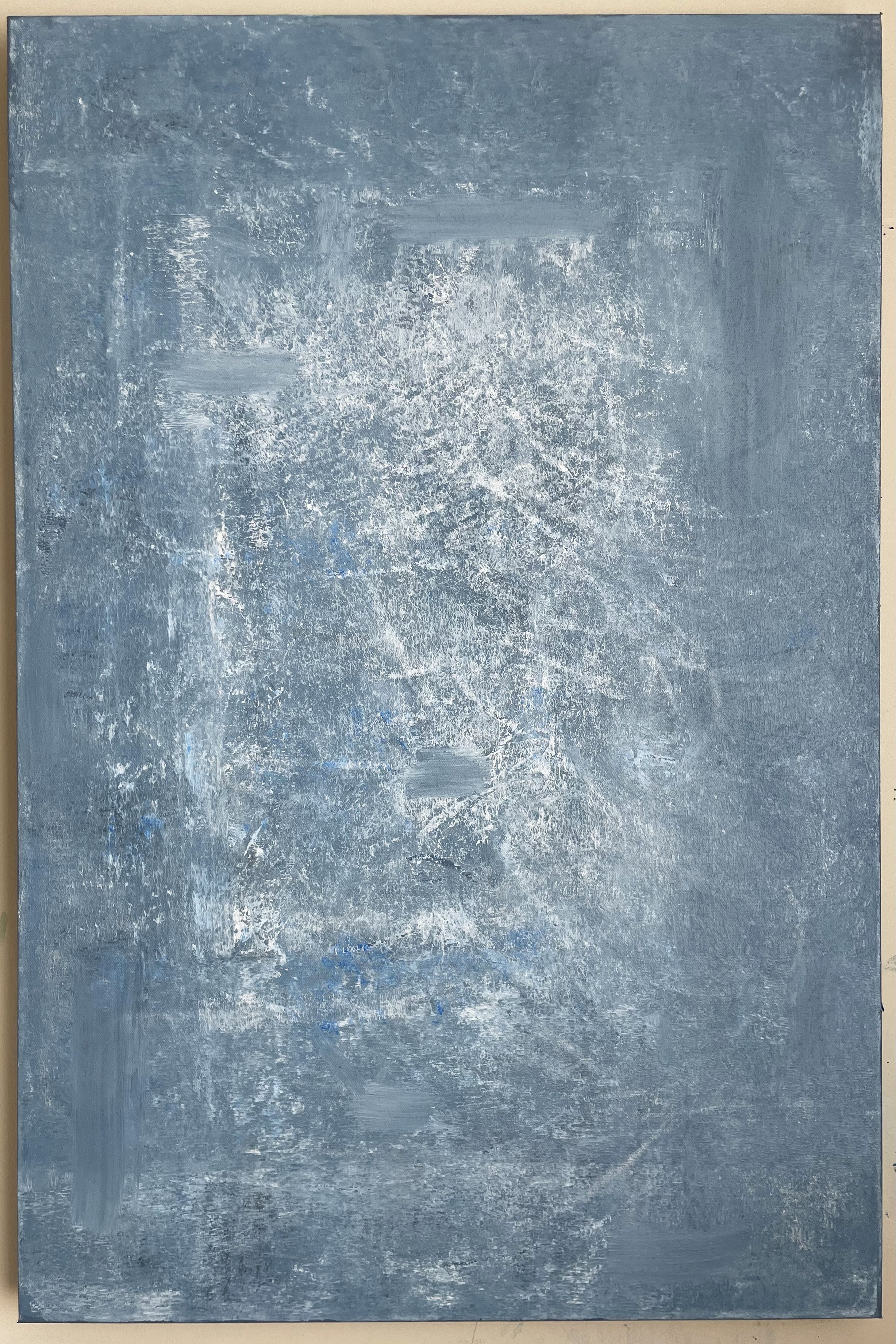 Mare Tranquillitatis, Acrylic, sand & saltwater on canvas, 36 x 24 inches, Price upon request