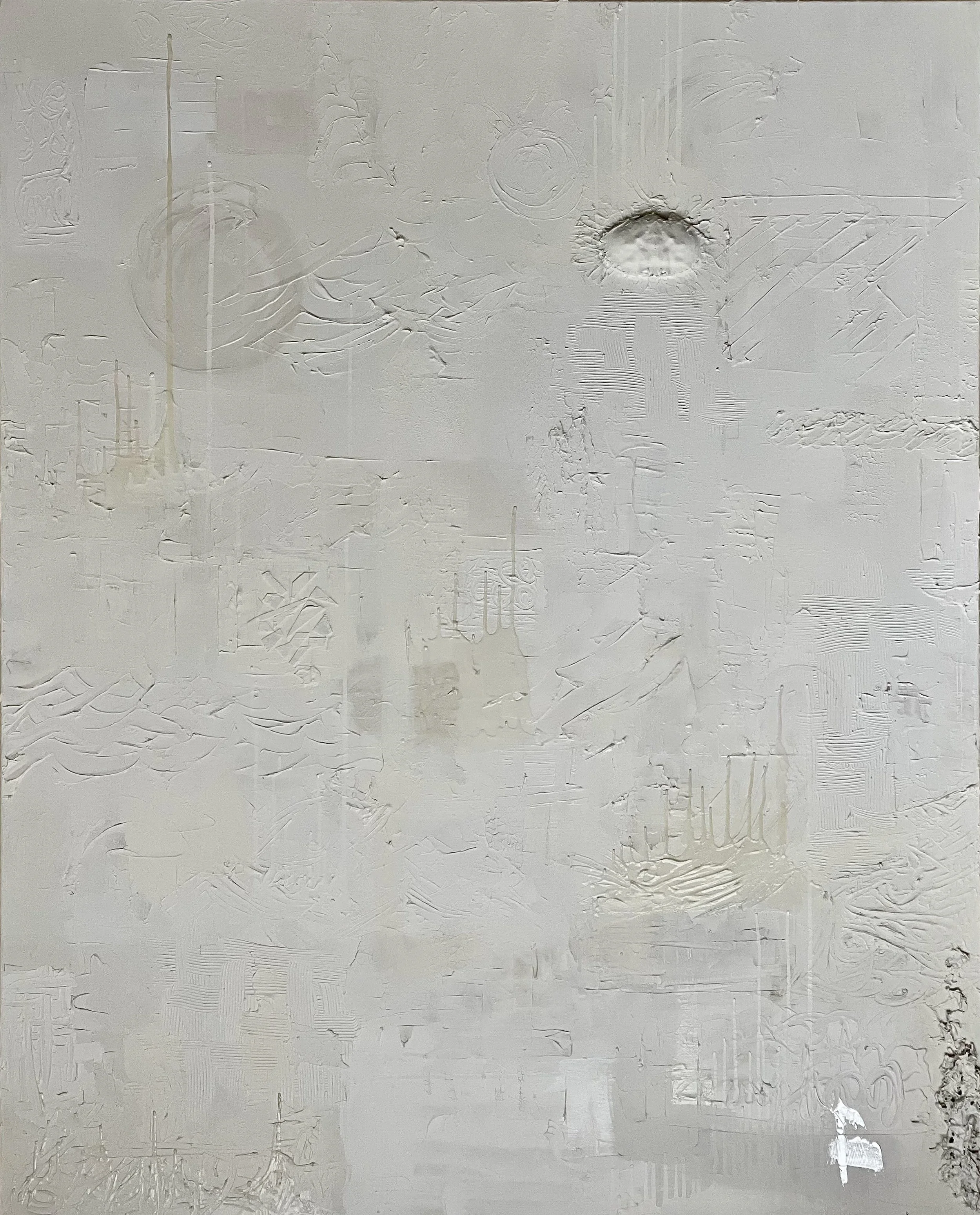 Memory is Visceral 2, 2020, Mixed media on canvas, 60 x 48 inches, Price upon request