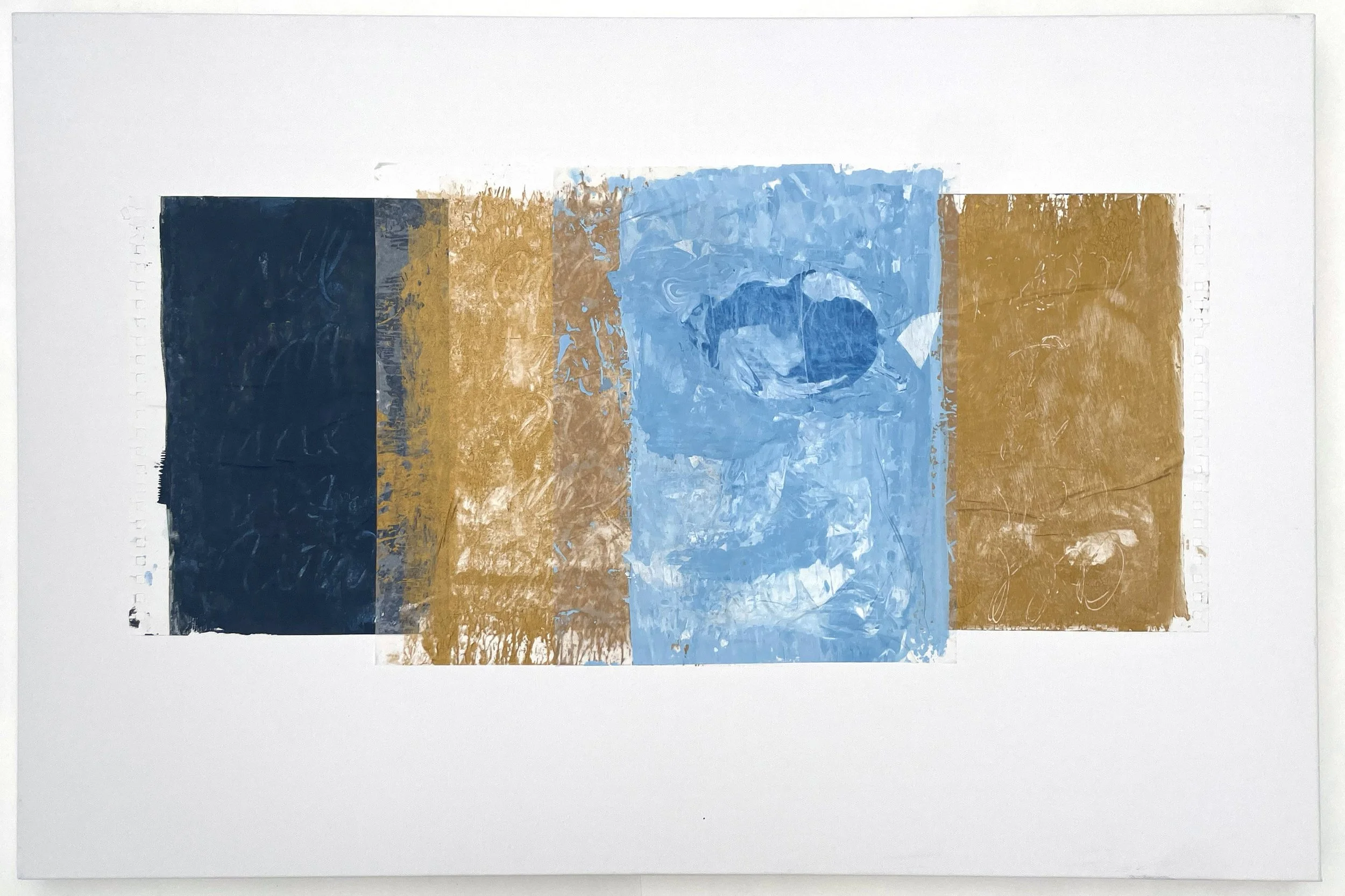 Twilight, 2023, Acrylic on paper on canvas, 24 x 36 inches, Price upon request