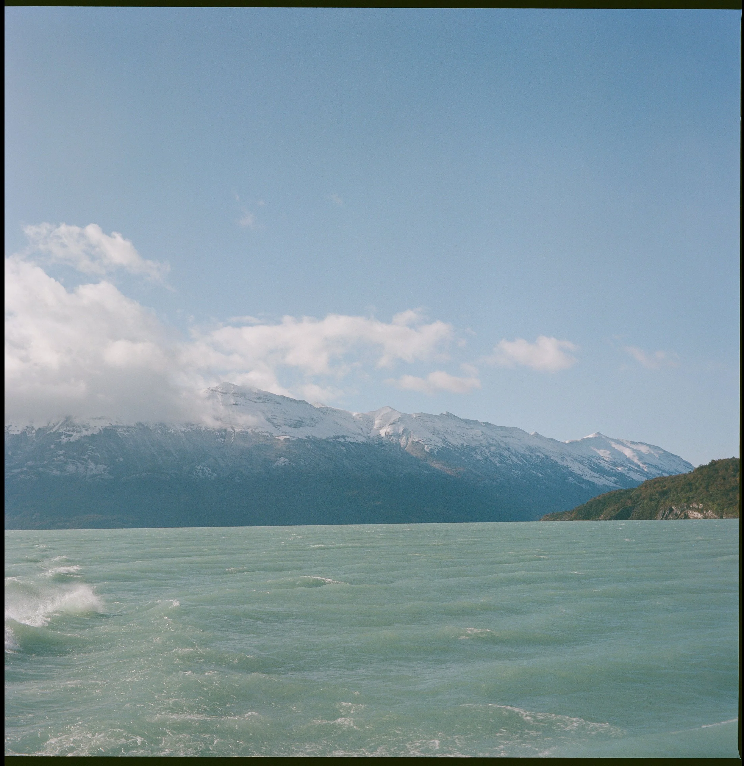 Off-kilter on boats (Lago Argentina, Los Glaciares National Park)