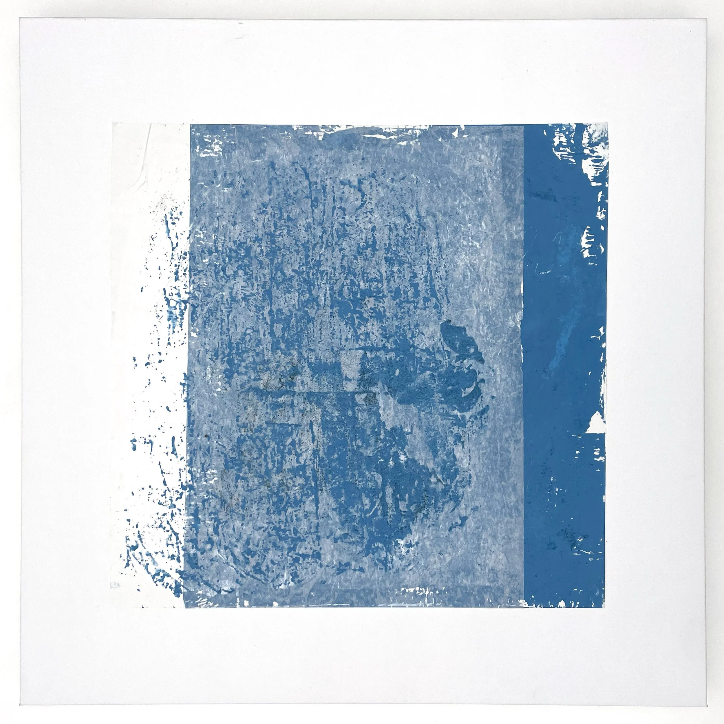 Froth, 2023, Acrylic on paper on canvas, 24 x 24 inches, Price upon request