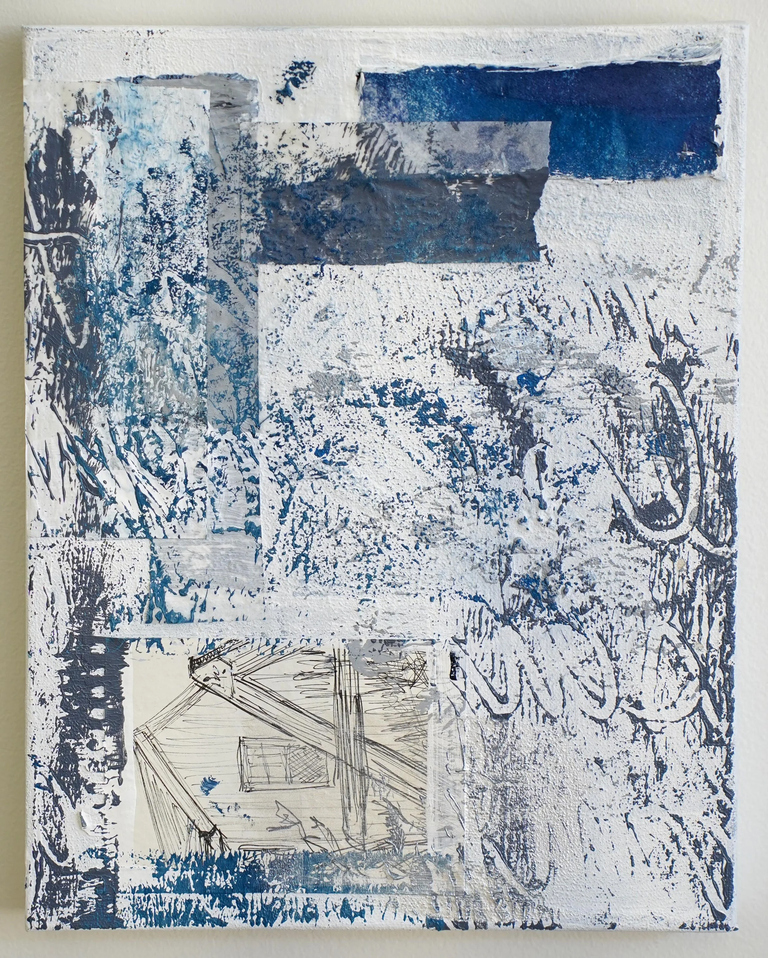 Perfect Landing 3, 2025
Mixed media on canvas
14 x 11 inches
NFS