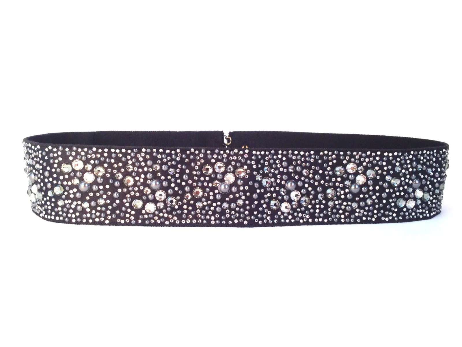 Crystal Droplet Silk Belt