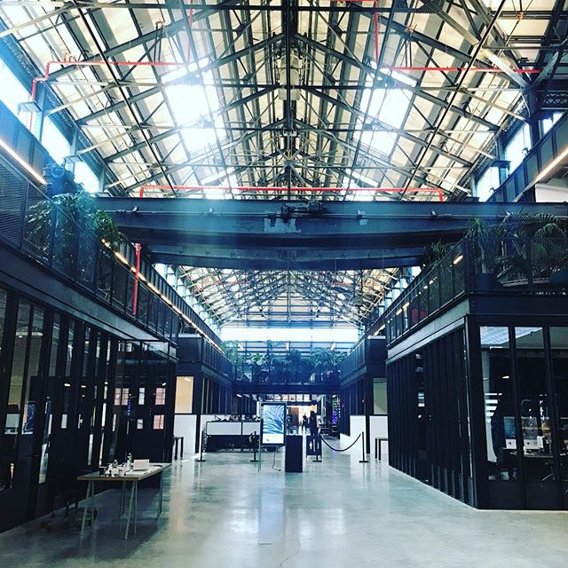 A conference on &ldquo;Transforming the DNA of the Built Environment&rdquo; at NewLab, a renovated navy warehouse that has become an epicenter of building innovation, was an adventure #architecture #brooklynnavyyard #yaleuniversity