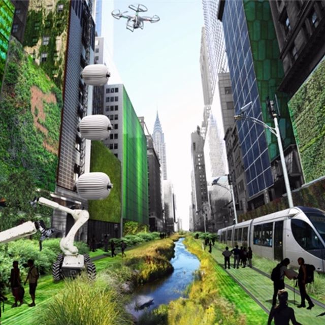 The future is in our hands... it is time to focus on the ideal and work towards it together. #socialinnovation #designthinking #humanisticmanagement #urbanplanning #architecture  #oneplanet🌍 #nyc #future