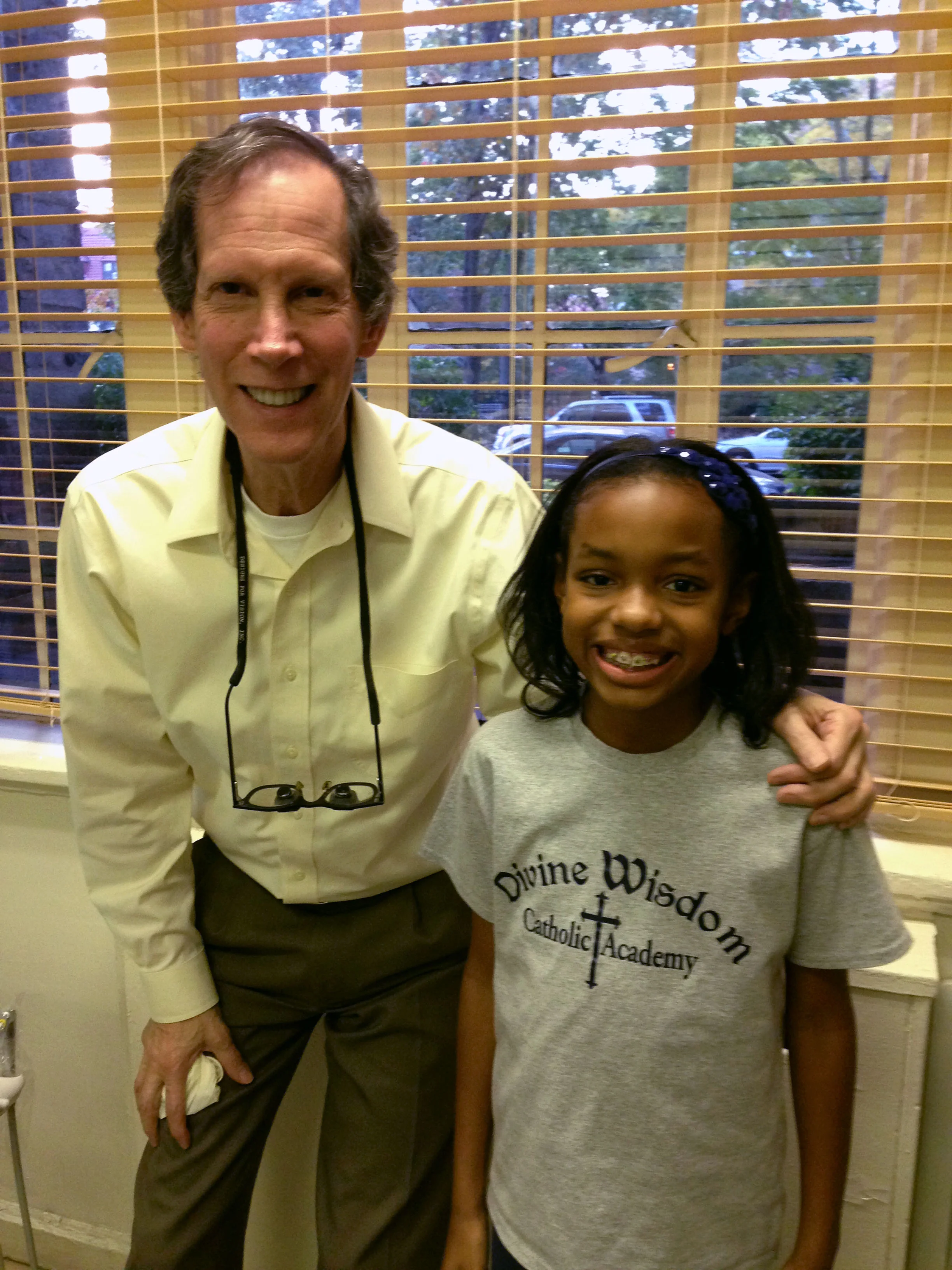 child with orthodontic braces