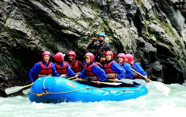 Rafting on the Holy Ganga