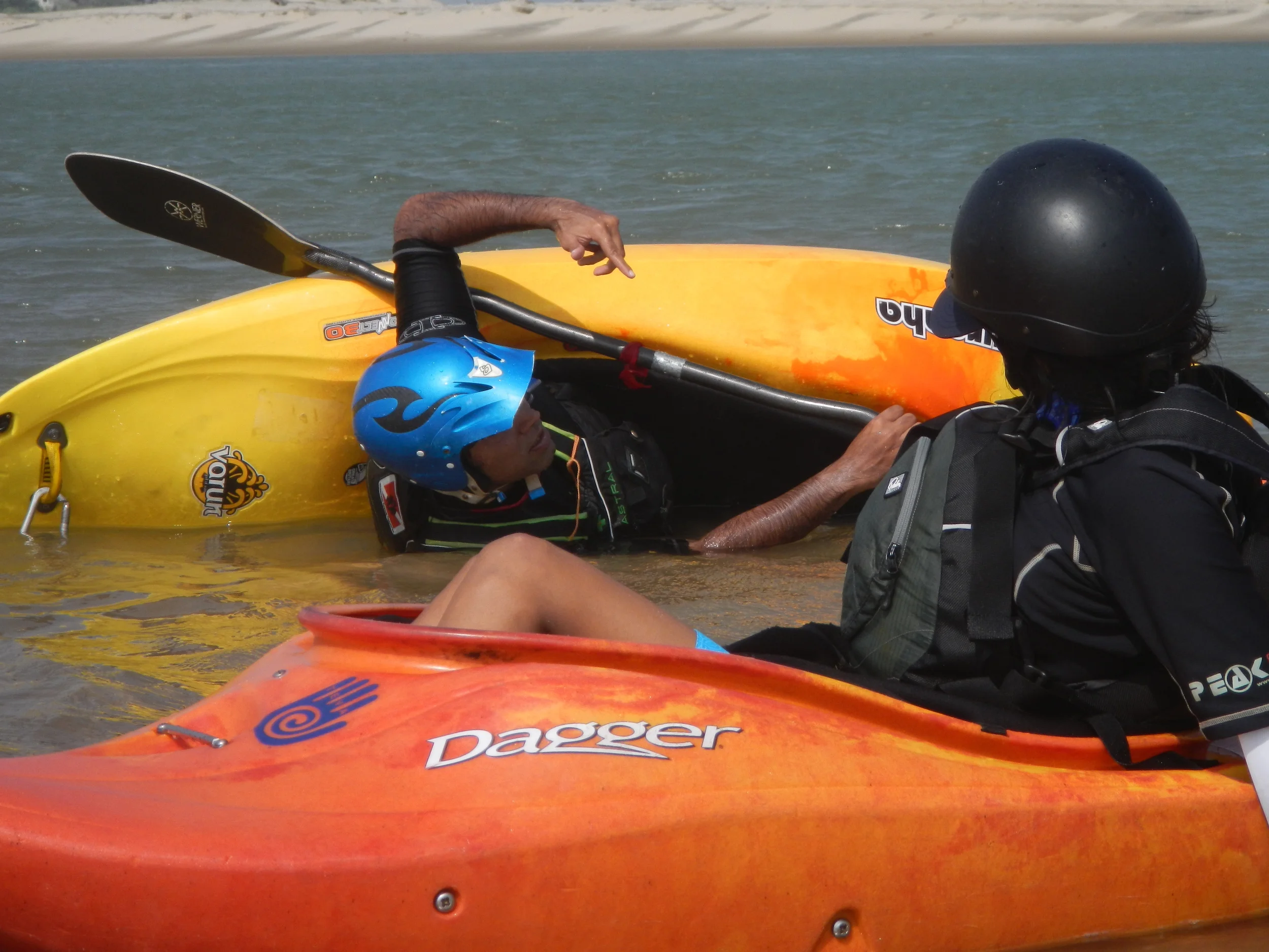 Kayak Roll Session