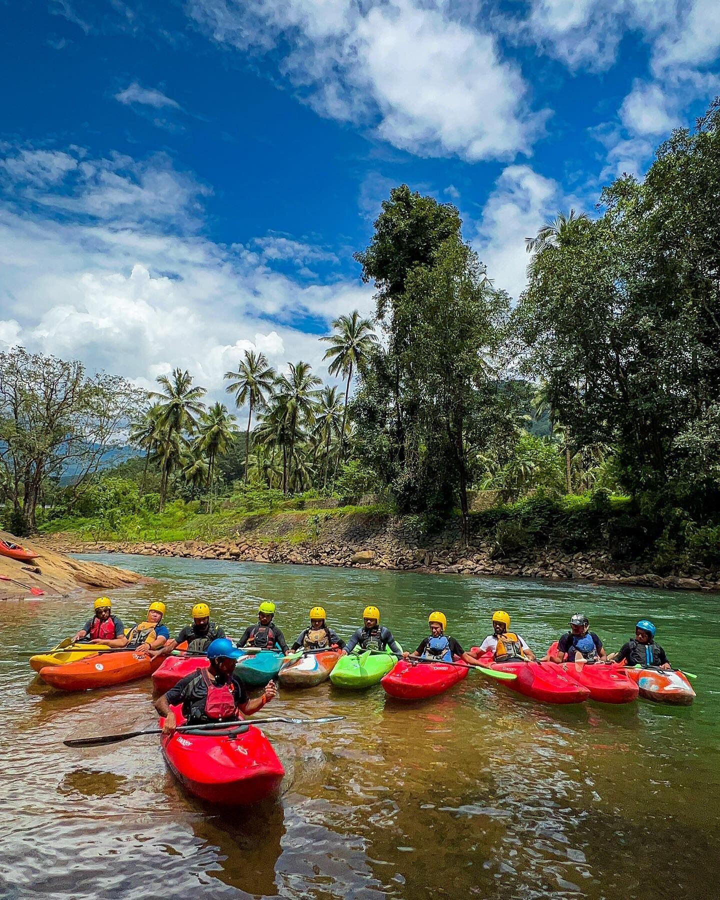 Whitewater kayaking courses for the monsoon season 2023 starting shortly . #linkinbio 

Learn to kayak in the stunning rivers of Kerala , taught by some of the best whitewater coaches in the country.  From 3-day introductory courses to 7-day whitewat