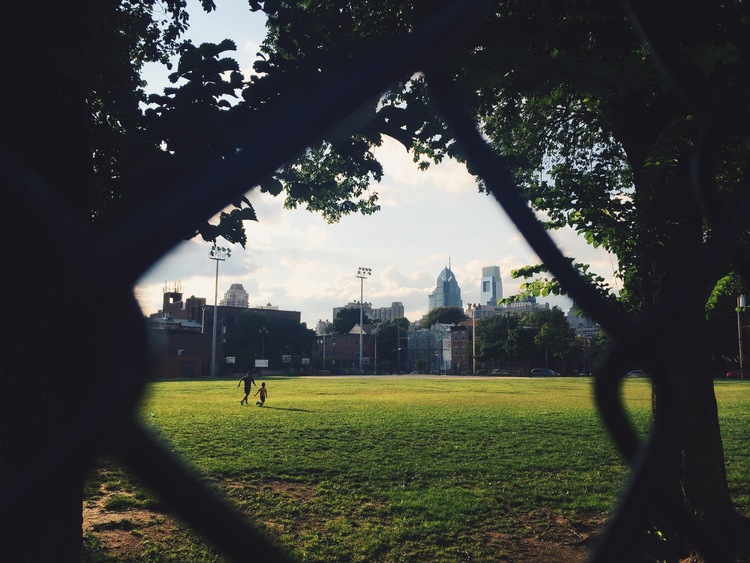  I watched this Dad and his son kick around a soccer ball for 10 minutes or so, snapped a couple of photos and walked away. I managed to get this one, and I think it's in my Top 5 for the year.&nbsp; 