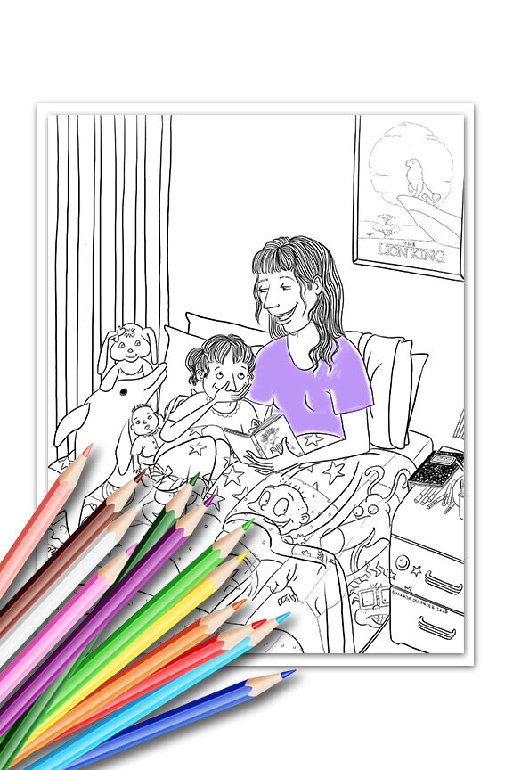 ColoringPage — Amanda Oleander