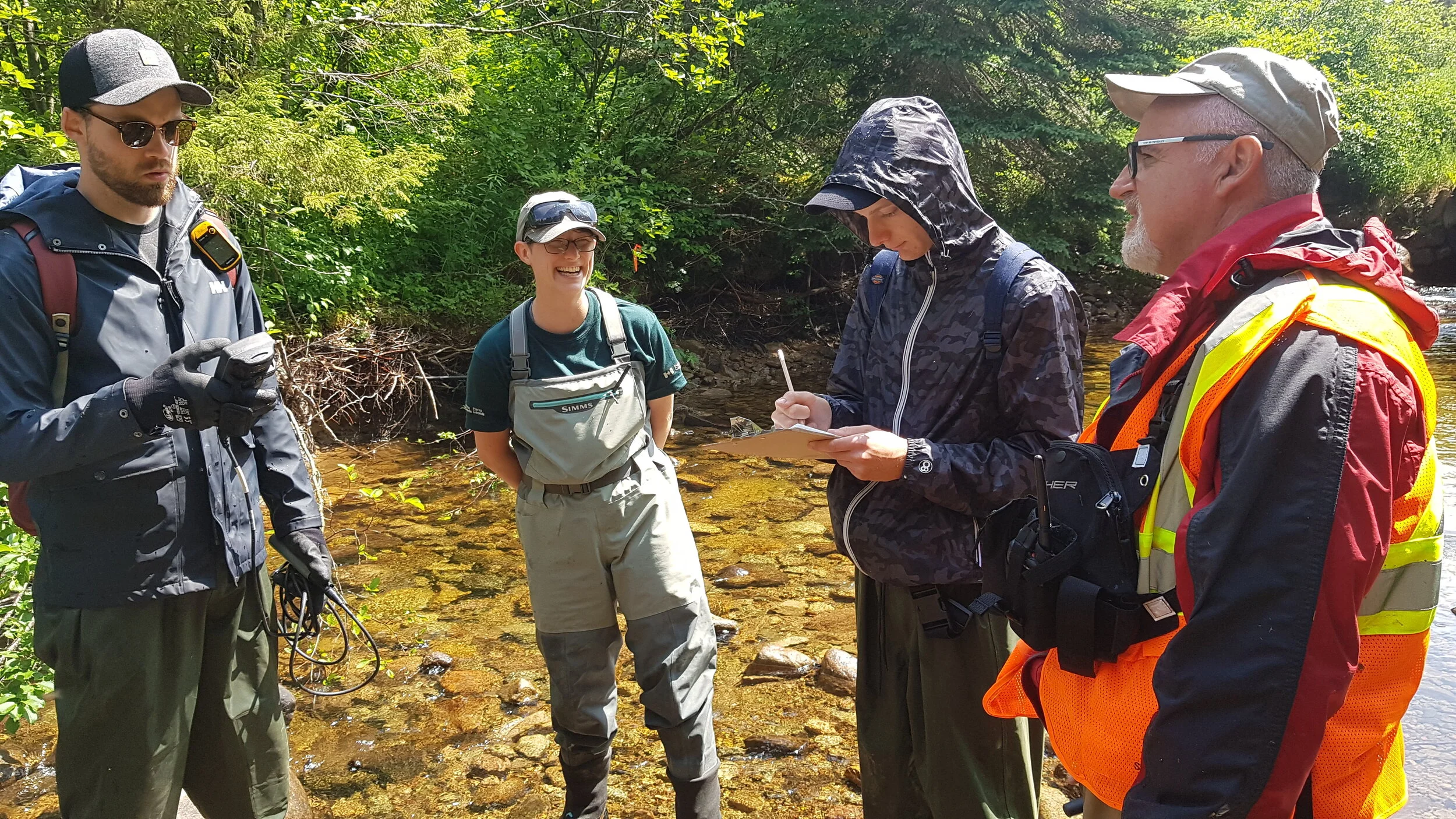 The CRSA worked closely with partners at Cape Breton Highlands National Park to conduct habitat assessments this summer