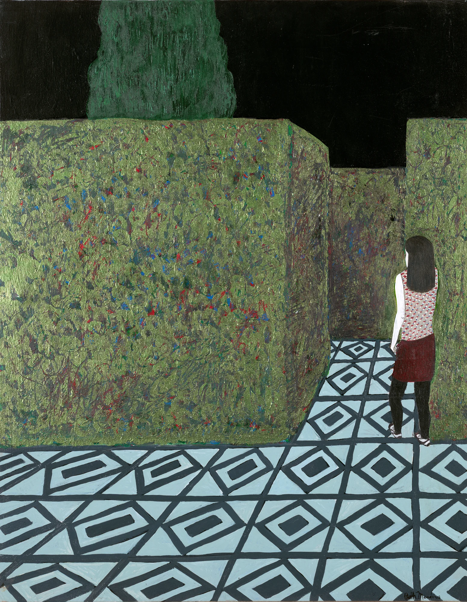 Timidity Enters the Maze