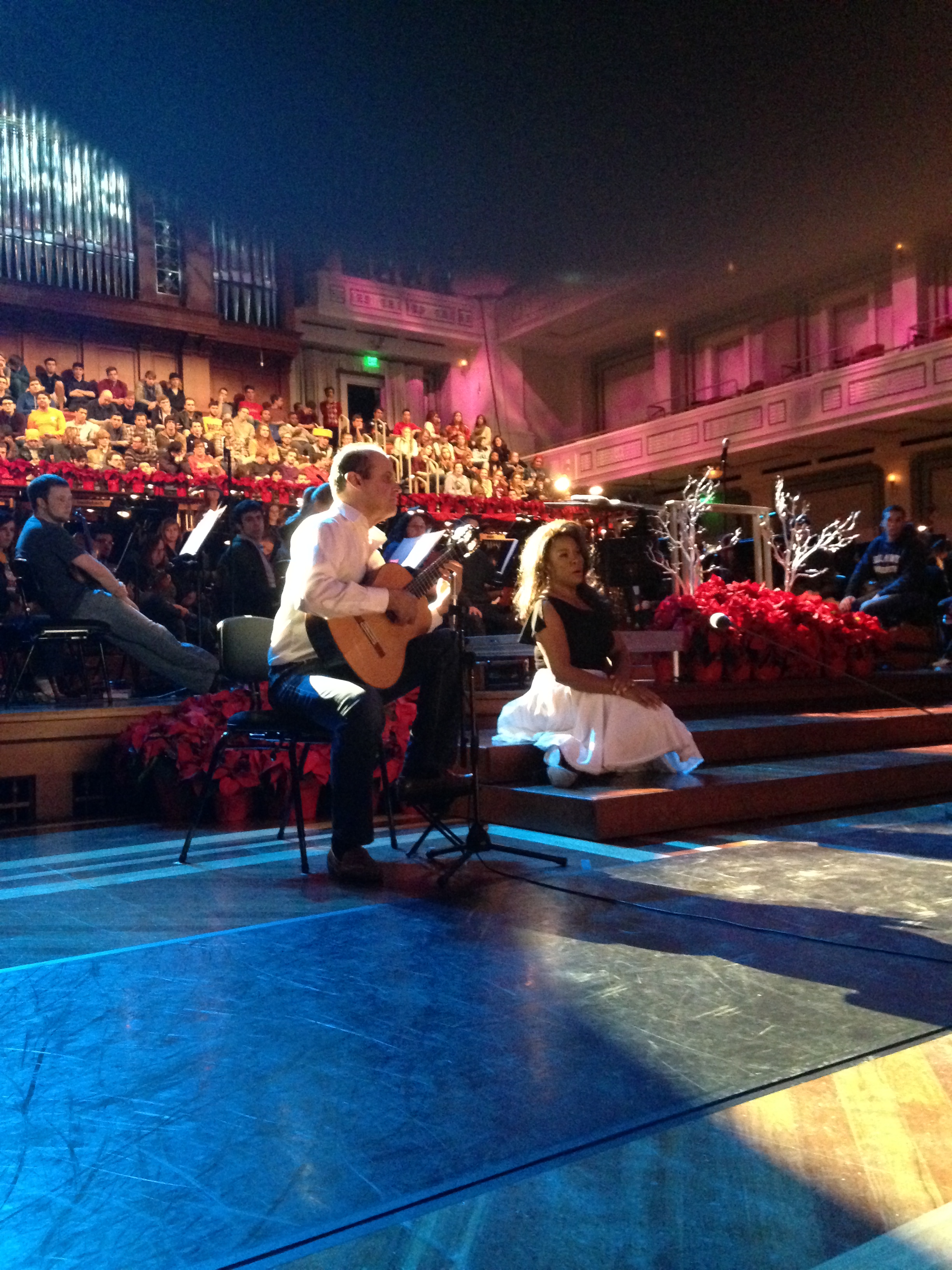 At The Schermerhorn Center, Nashville, TN with Denyce Graves.
