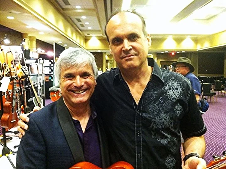 With Lawrence Juber.