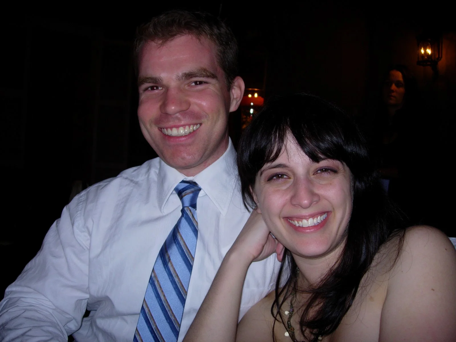 At Aryn's wedding