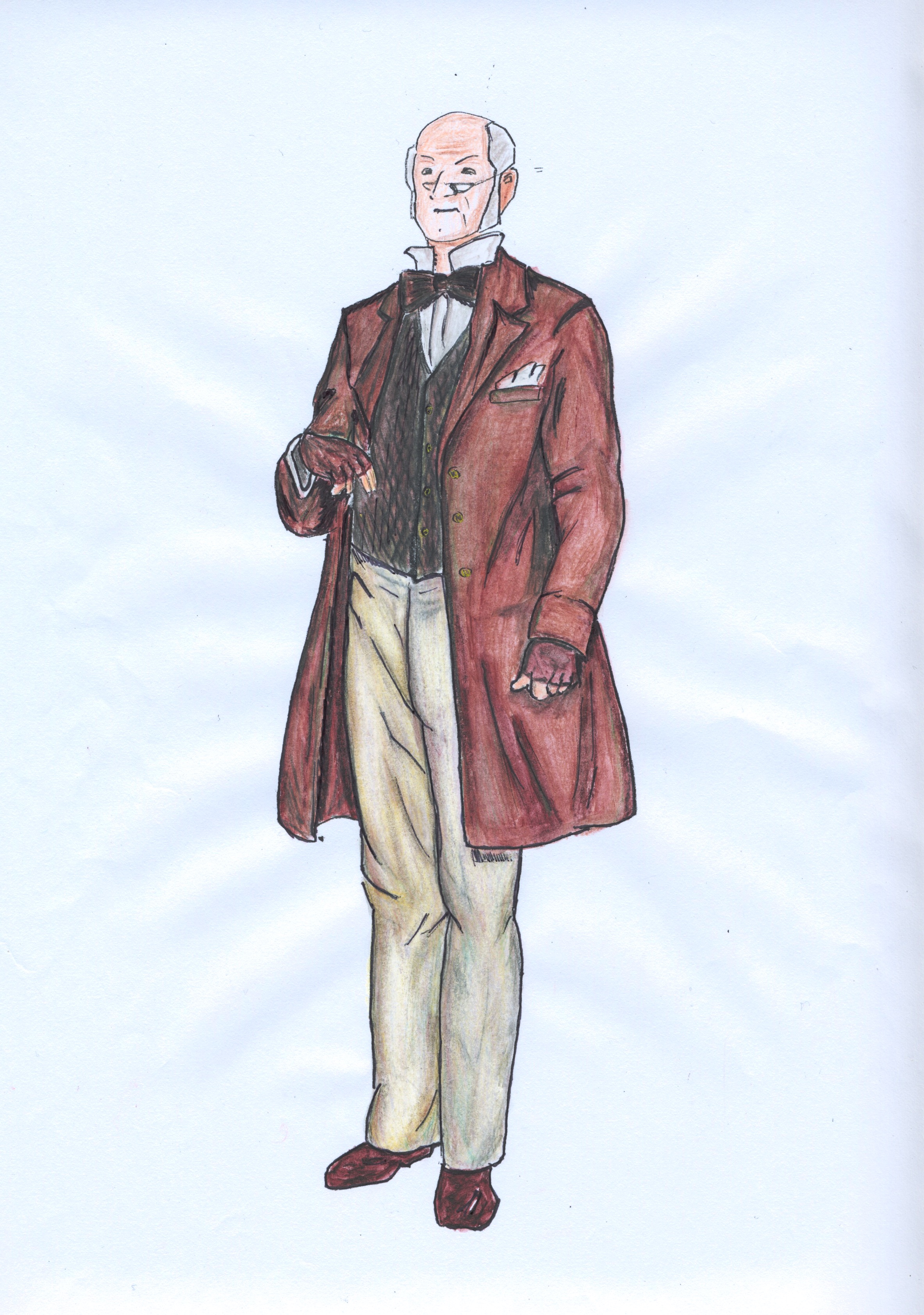 Jacob Marley's Christmas Carol - Costume Rendering