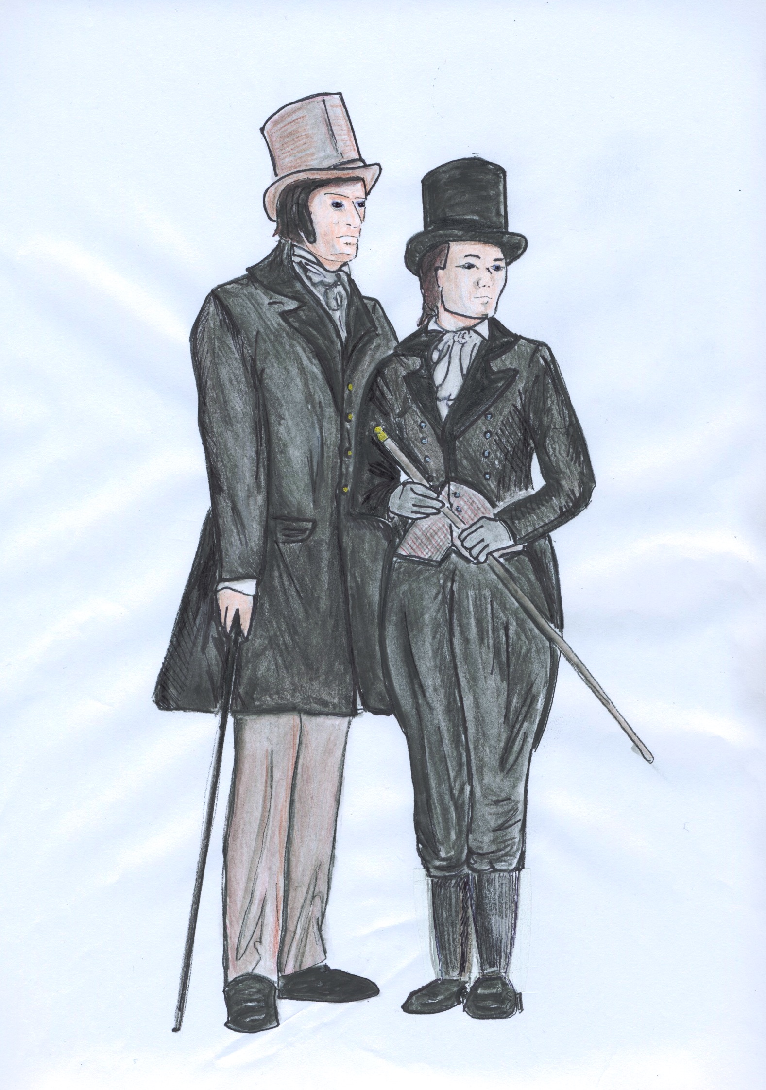 Jacob Marley's Christmas Carol - Costume Rendering