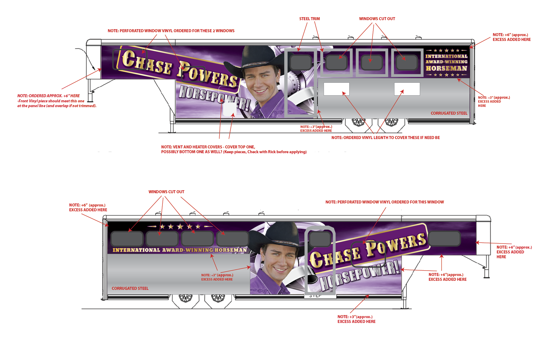 Trailer Graphics Mock Up - Heartland Season 6