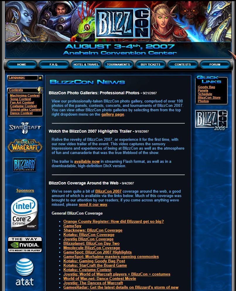 BlizzCon 2007 Website.JPG