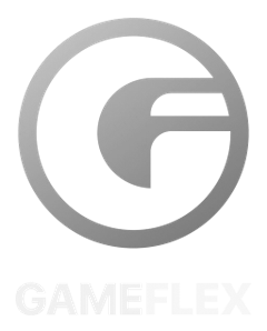 GameFlex Logo BW.png