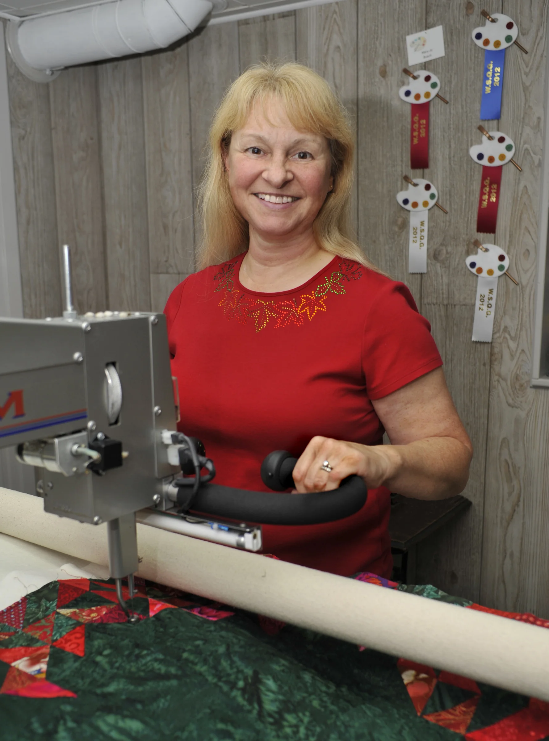 Speaker: MaryJo Busch on Color Theory for Quilt Design.