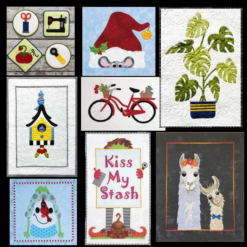 Machine Applique - You Choose Your Project by Sandy Fitzpatrick