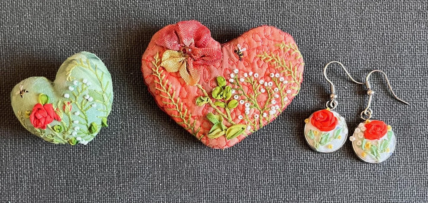The Art of Silk Ribbon Quilting - Sara Hochhauser