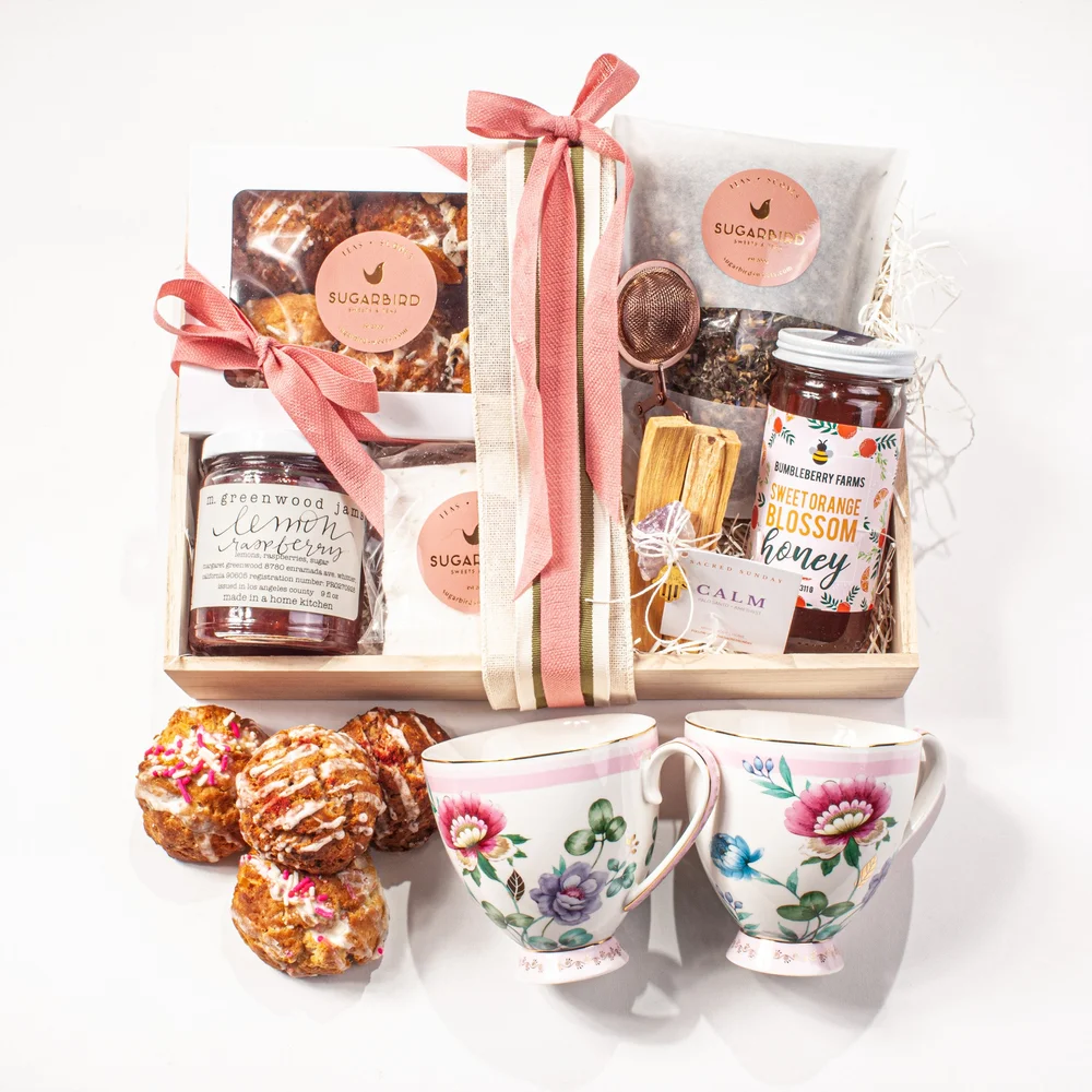 Breakfast gift basket
