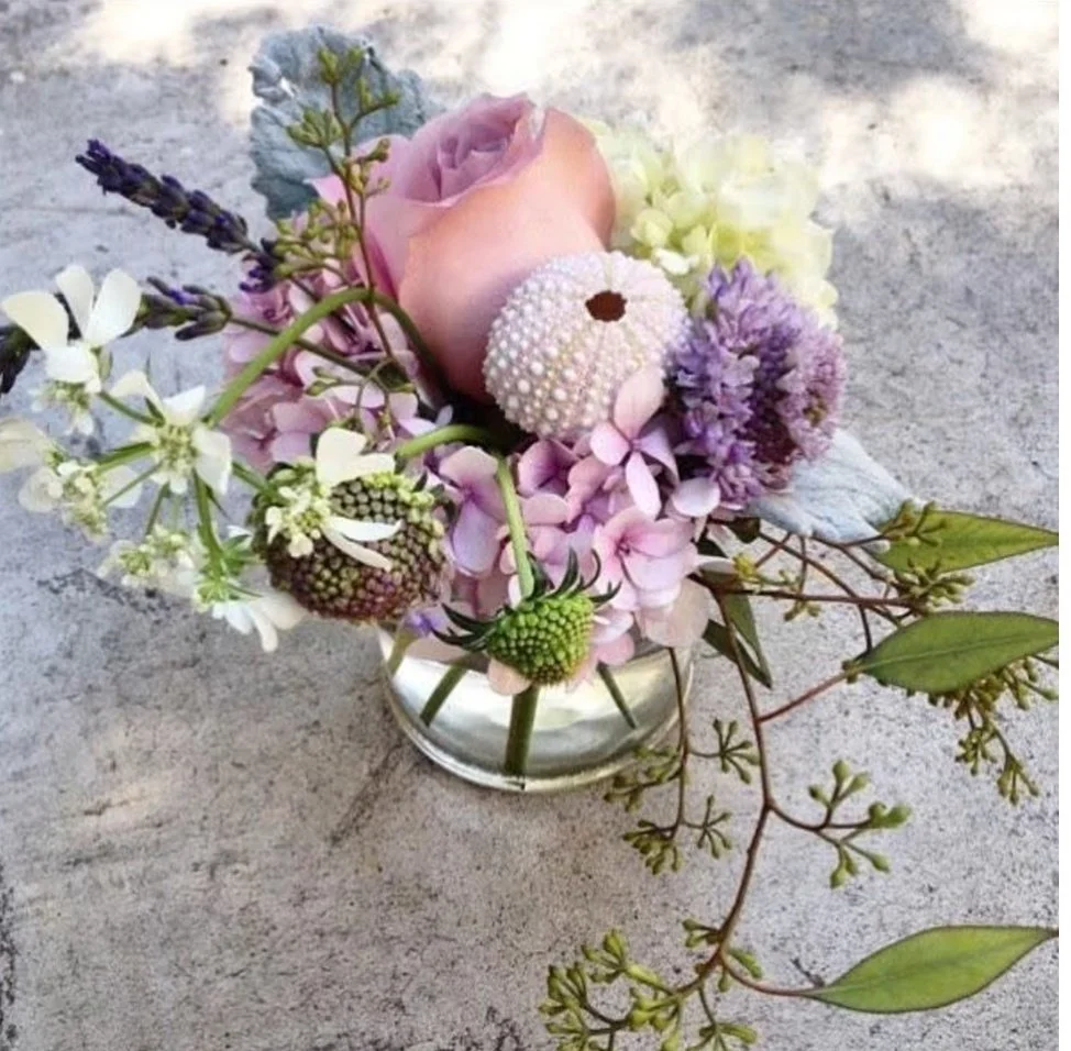 Mother's Day Rustic Floral Vase