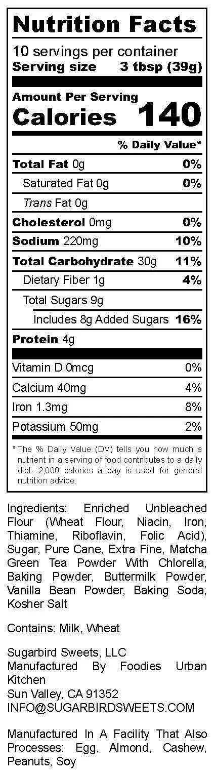 Sugarbird Scone Mix - Matcha - Nutrition Label Mix.jpg