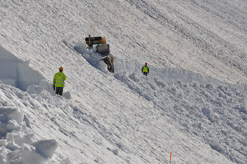 Going-to-the-Sun Road // The Big Drift - June 4, 2013 // Photo courtesy of Glacier National Park 