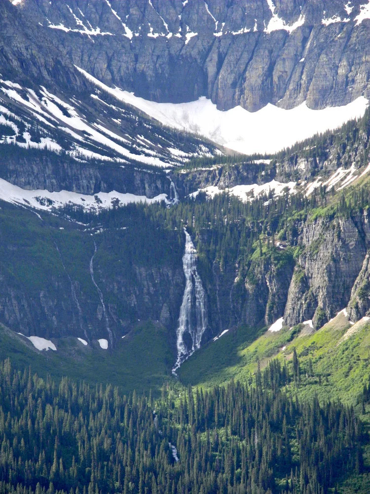Bird Woman Falls from the Going-to-the-Sun Road