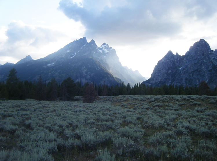 Sunset in Grand Teton National Park - 2009