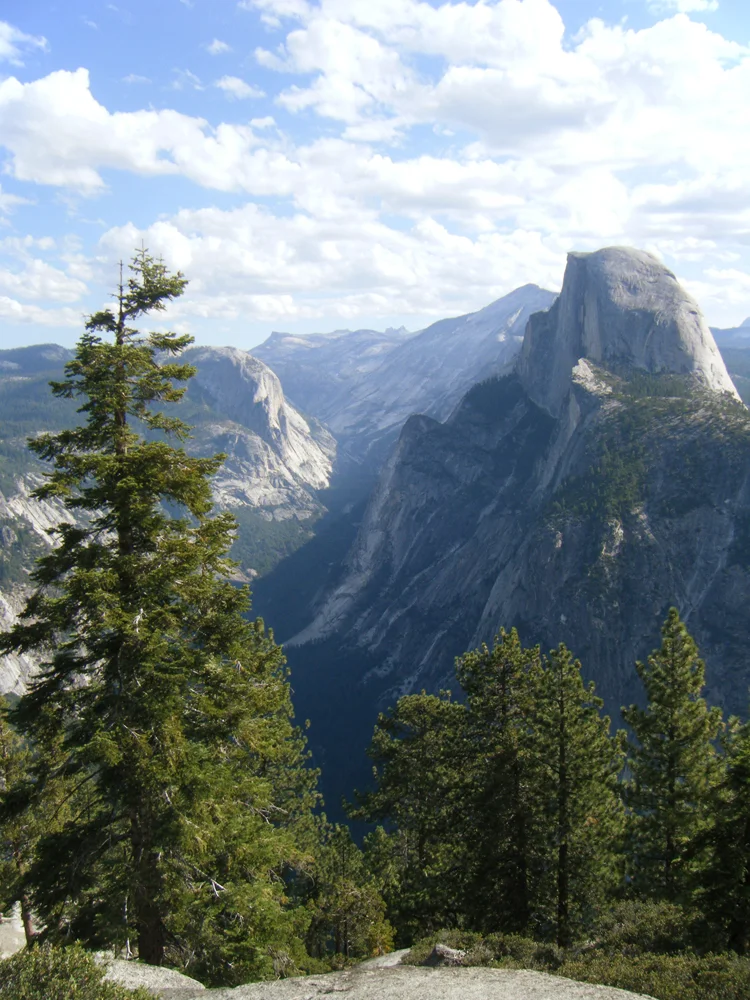 The inspiring view from Glacier Point in Yosemite National Park - 2011
