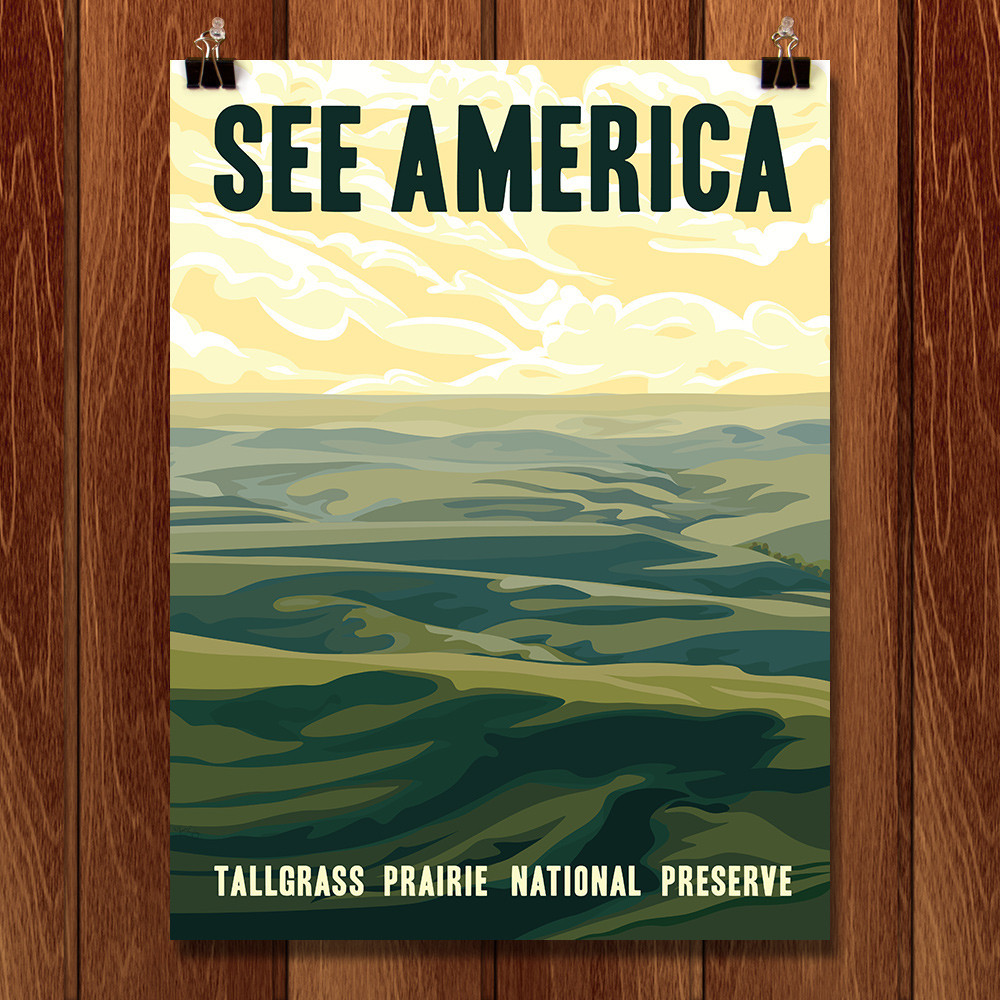  Tallgrass Prairie National Preserve by Alexis Lampley  