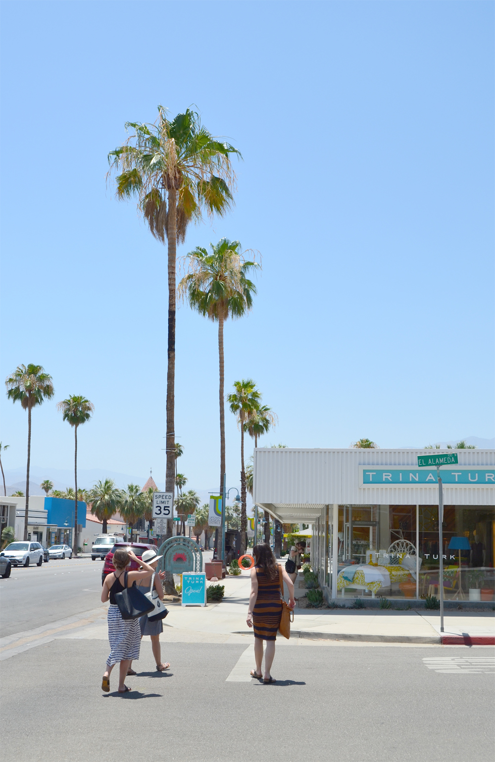 Palm Springs, California // Heading to Trina Turk