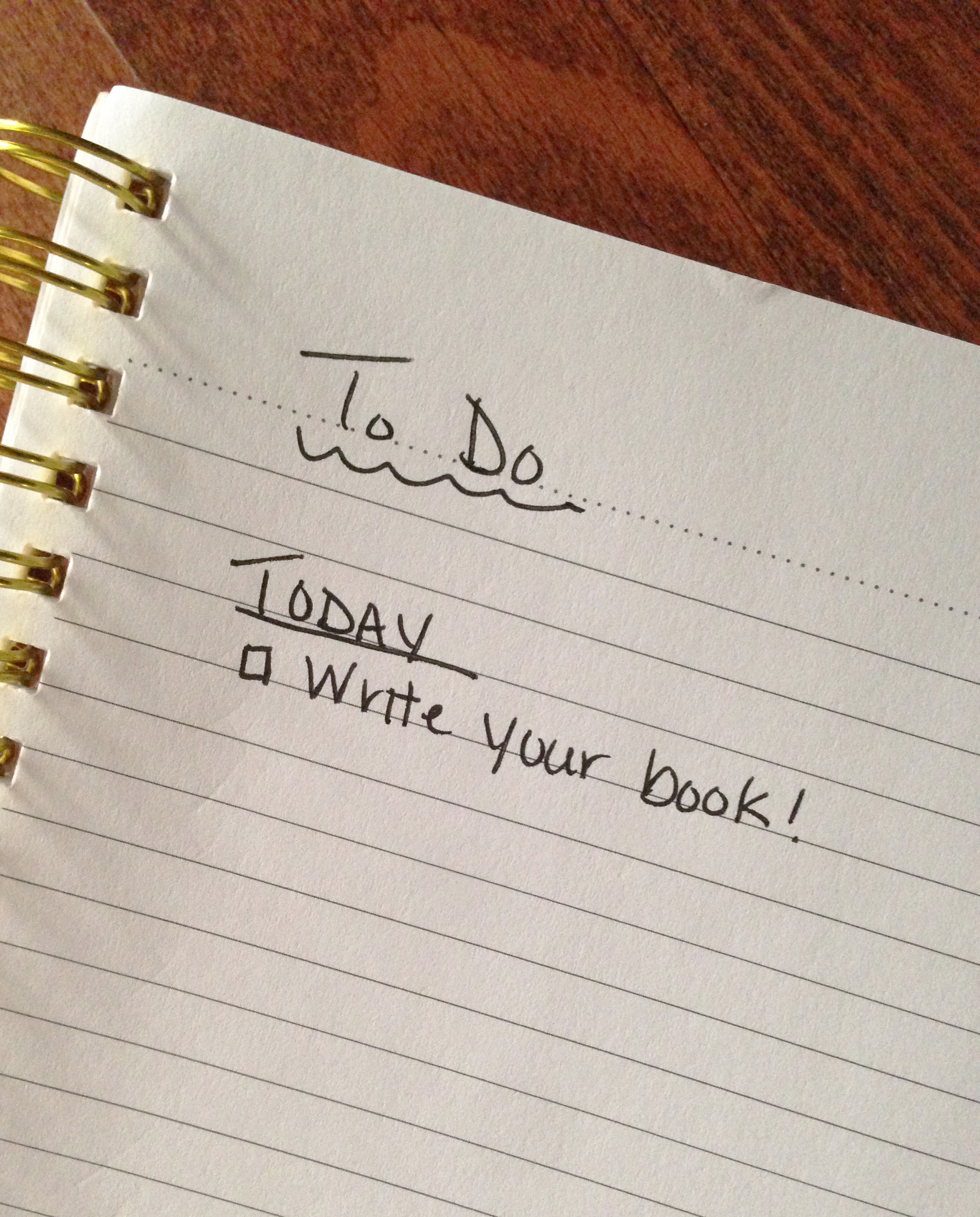Write Your Book: The Longest To-Do List // jenniferesnyder.com
