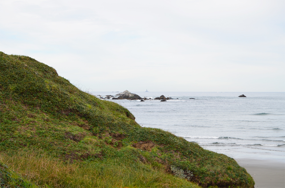 St. George Reef Lighthouse off the coast of the Point St. George Heritage Area // Crescent City, CA