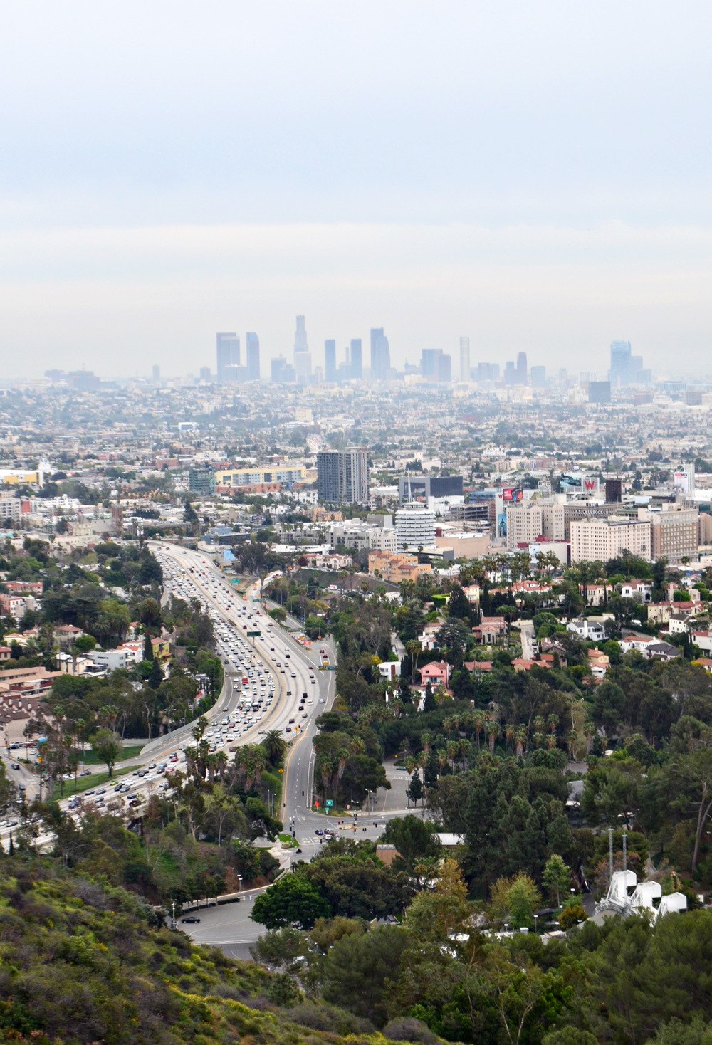 Los Angeles // Hollywood Bowl Overlook on Mulholland Drive
