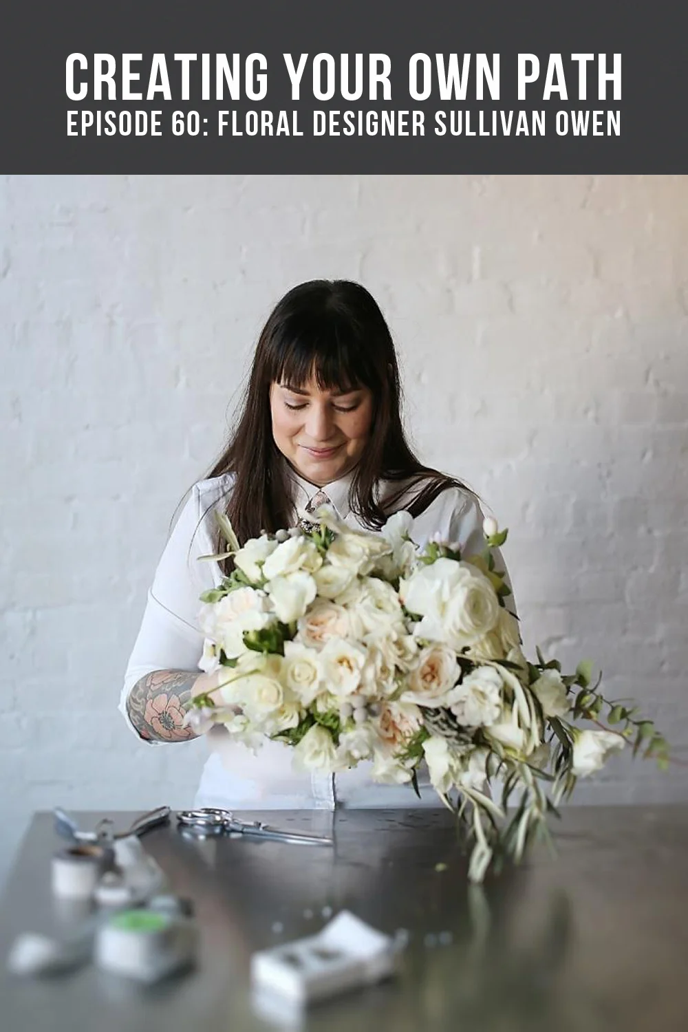 Floral Designer Sullivan Ownen // Photo: Alison Conklin