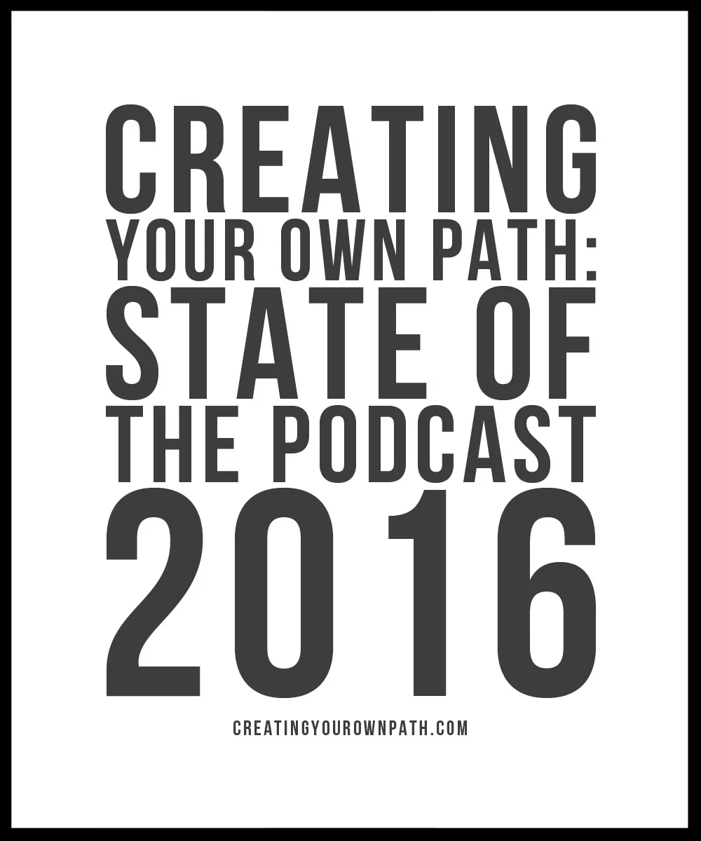 CYOP #69 - The State of the Podcast // 2016